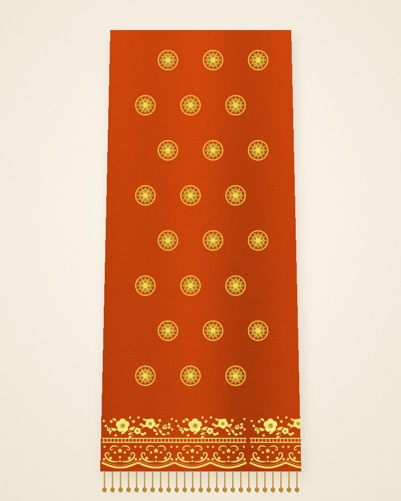 Phulkari Style Dupatta